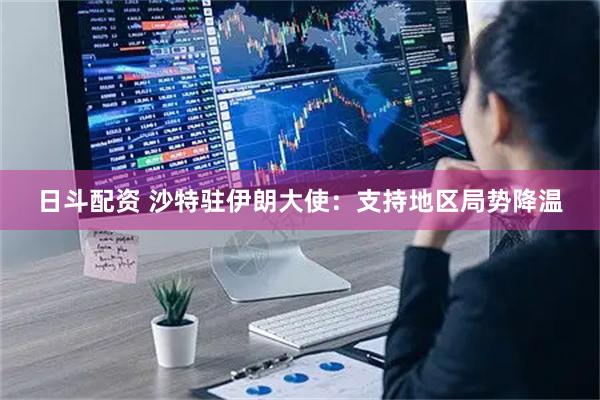日斗配资 沙特驻伊朗大使：支持地区局势降温